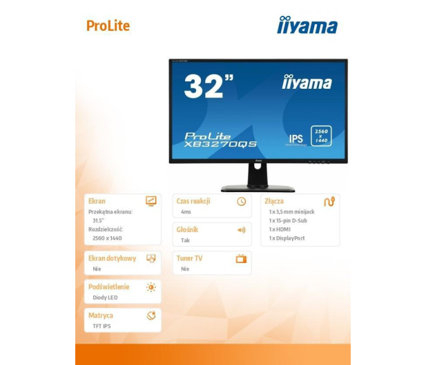 iiyama XB3270QS-B1 - 372200 - zdjęcie 22